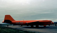 99 36 @ EGQS - This German Air Force Canberra B.2 of EST-61 on display at the 1981 RAF Lossiemouth Airshow is now preserved in Germany. - by Peter Nicholson