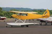 N7769D @ 4B8 - N7769D parked after being diverted due to storms in Maine. - by Mark K.