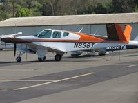 N636T @ POC - Parked & tied down - by Helicopterfriend