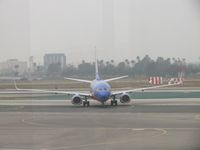 N738CB @ LAX - Taxiing into terminal area - by Helicopterfriend