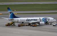 SU-GDX @ LOWW - Egyptair Boeing 737 - by Thomas Ranner