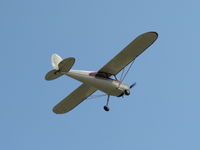 N77275 @ SZP - 1946 Cessna 140, Continental C85 85 Hp, takeoff climb Rwy 22 - by Doug Robertson