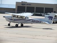 N810KS @ SLN - Parked at KS hanger parking area - by Helicopterfriend