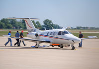 N546BW @ KDEC - A few minutes away from taking off at Decatur (KDEC) for a short flight to Peoria, Illinois (KPIA). - by Doug Wolfe