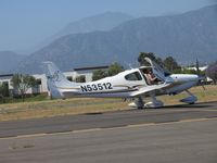N53512 @ POC - Taxiing eastbound on taxiway Sierra - by Helicopterfriend