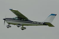 PH-WYN @ EHHO - Take-off from Hoogeveen airfield. - by Henk van Capelle