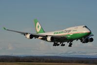 B-16401 @ PANC - Eva Air Boeing 747-400