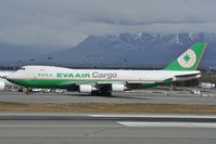 B-16481 @ PANC - Eva Air Boeing 747-400