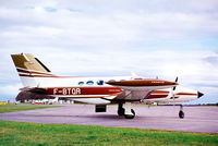 F-BTQR @ EGQK - Cessna 421B Golden Eagle. - by KeithMac