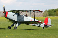 G-BZJV @ EGBR - CASA 1-131E Srs 1000 Jungmann, Breighton Airfield, April 2011. - by Malcolm Clarke