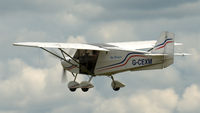 G-CEXM @ EGTH - 4. G-CEXM departing Shuttleworth (Old Warden) Aerodrome. - by Eric.Fishwick