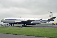 XK695 @ EGSU - De Havilland DH106 Comet C-2R at The Imperial War Museum, Duxford in 1989. - by Malcolm Clarke