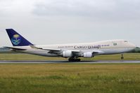 TF-AMU @ LOWW - Saudia Boeing 747-400 - by Dietmar Schreiber - VAP