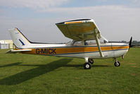 G-MICK @ X5FB - Reims F172N, Fishburn Airfield, September 2009. - by Malcolm Clarke