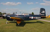 N816JB @ KOWB - Beech T-34B - by Mark Pasqualino