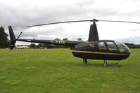 G-GATE @ EGBR - Robinson R44 Raven, Breighton Airfield, September 2009. - by Malcolm Clarke