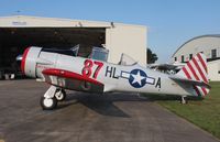 N87H @ KOWB - North American AT-6D - by Mark Pasqualino