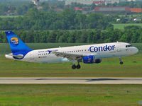 D-AICF @ EDDP - Short before touch down on Runway 08L at Leipzig.
