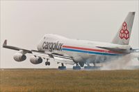 LX-TCV @ ELLX - Boeing 747-4R7F - by Jerzy Maciaszek