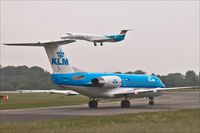 PH-KZO @ ELLX - Fokker 70 - by Jerzy Maciaszek