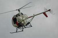 G-WHRL @ EGFH - Visiting Schweizer 300 whirlybird. - by Roger Winser