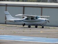 N6330C @ POC - Parked near LA Co Air Ops helipads - by Helicopterfriend
