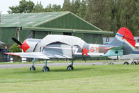 G-YOTS @ EGSX - at the Air Britain flyin 2012 - by Chris Hall
