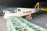 G-AKEX @ EGSX - at the Air Britain flyin 2012 - by Chris Hall