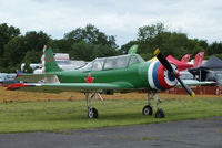 G-BZJB @ EGSX - at the Air Britain flyin 2012 - by Chris Hall