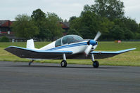 G-BGBE @ EGSX - at the Air Britain flyin 2012 - by Chris Hall