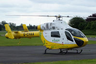 G-EHAA @ EGSX - Essex & Hertfordshire Air Ambulance - by Chris Hall