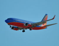 N798SW @ KLAS - Taken over McCarran International Airport, Las Vegas, Nevada.