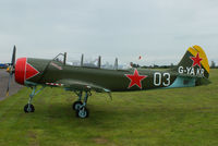 G-YAKR @ EGSX - at the Air Britain flyin 2012 - by Chris Hall