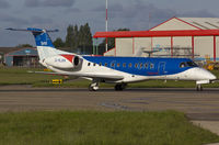 G-RJXK @ EGSH - About to park on stand 1 at the terminal.