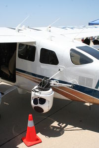 N881HP @ KRIV - CHP T206 on display at the March AFB airshow 2012 - by Nick Taylor