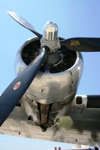 N9323Z @ KRIV - Engine shot - by Nick Taylor