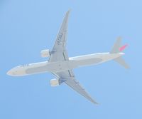 JA739J @ LAX - Up in the marine layer on a 14 to 15 mile final for runway 24 - by Helicopterfriend