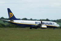 EI-DWJ @ EGGW - Ryanair - by Chris Hall