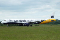 G-OZBG @ EGGW - Monarch - by Chris Hall