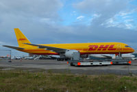 G-BIKV @ EGGW - DHL - by Chris Hall