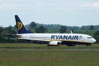 EI-DWJ @ EGGW - Ryanar - by Chris Hall
