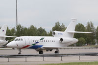 VP-CGE @ LOWW - Volkswagen Air Service Dassault Falcon 900 - by Thomas Ranner