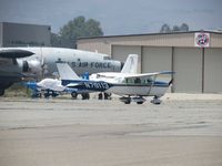 N79113 @ CNO - Taxiing westbound east of Yank's Museum - by Helicopterfriend