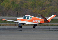 N8813A @ KOFP - I was happy to capture this classic 1950 Beech Bonanza at Hanover County Airport in Virginia. - by Daniel L. Berek