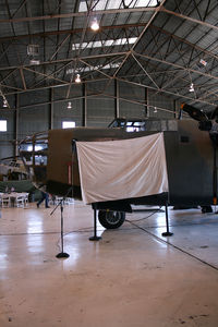 N24927 @ ADS - CAF B-24A Diamond Lil unveiling ceremonies in the Cavanaugh Flight Museum hanger at Addison Airport