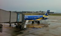 N932AT @ PIT - Waiting at the gate to take us from PIT to Atlanta.