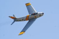 N186AM @ KCNO - F-86F pass - by Nick Taylor