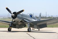 N83782 @ KCNO - POF Corsair - by Nick Taylor