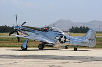 N7722C @ KCNO - Taxi for takeoff - by Nick Taylor