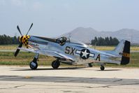 N451TB @ KCNO - Taxi for takeoff - by Nick Taylor